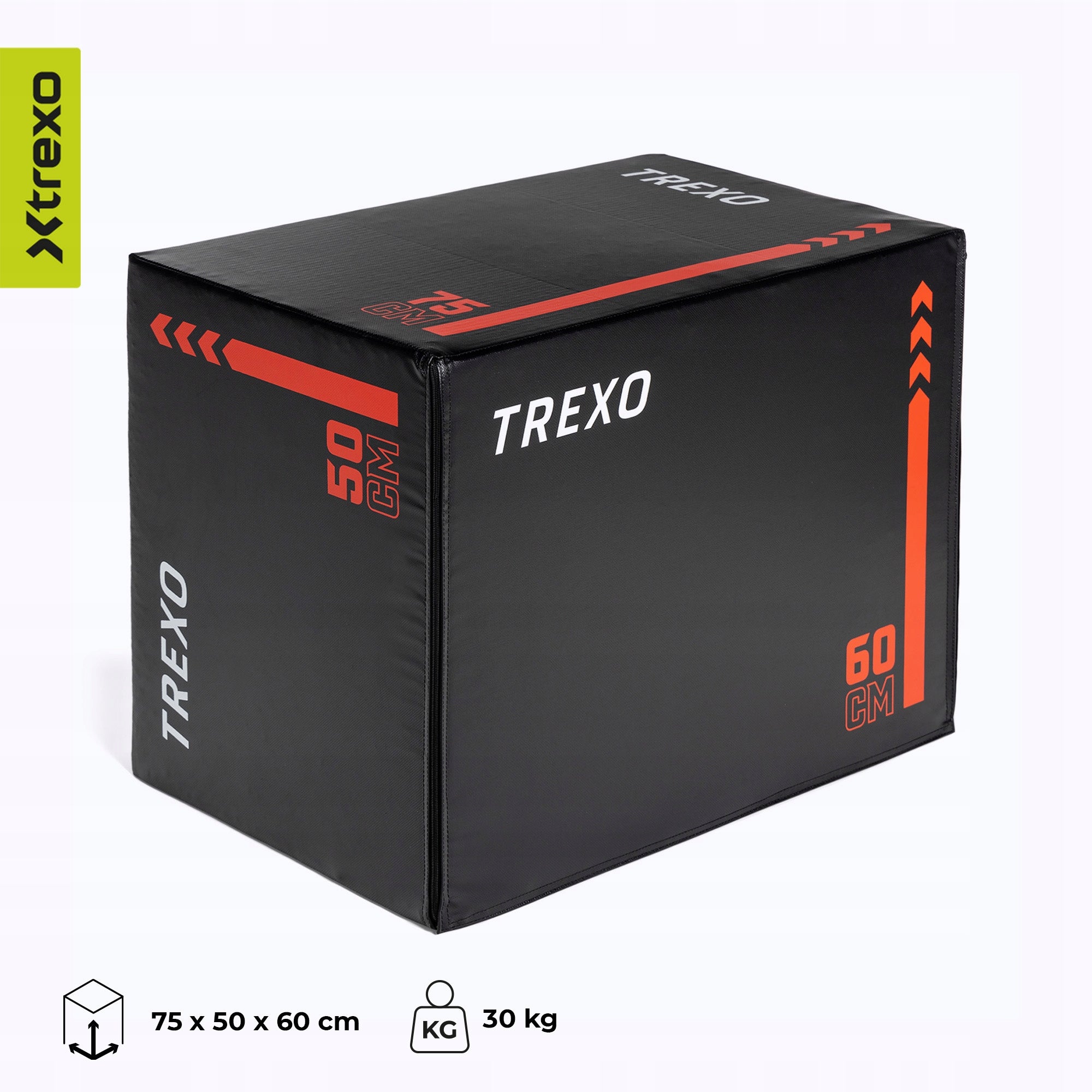 Plyometric chest for exercise XTREXO 30 kg SOLID DURABLE Manufacturer code TRX-PB30