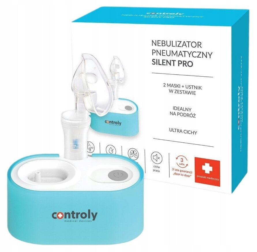 Pneumatic nebuliser inhaler CONTROLY Silent Pro Medical device yes