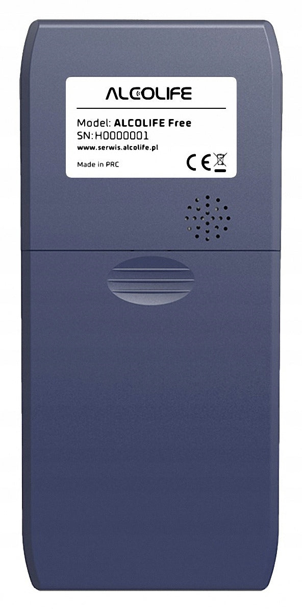 Pocket Breathalyzer ALCOLIFE Free Case Kind electrochemical