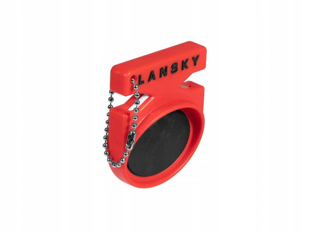 Pocket Sharpener Lansky Quick Fix LCSTC red ceramic tungsten Packaging status original