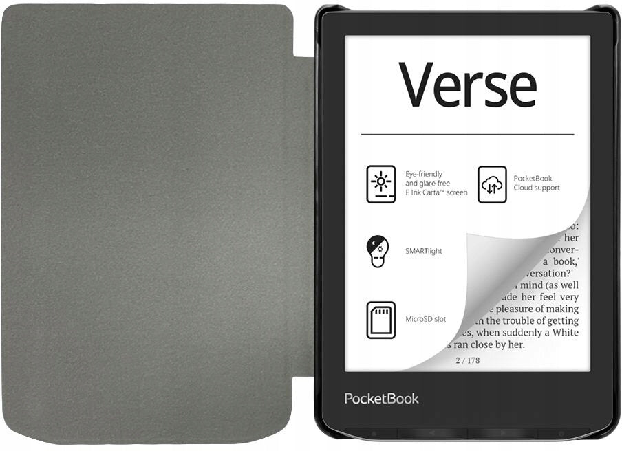 PocketBook Verse/Pro/Lite TECH-PROTECT SmartCase Black Brand Tech-protect