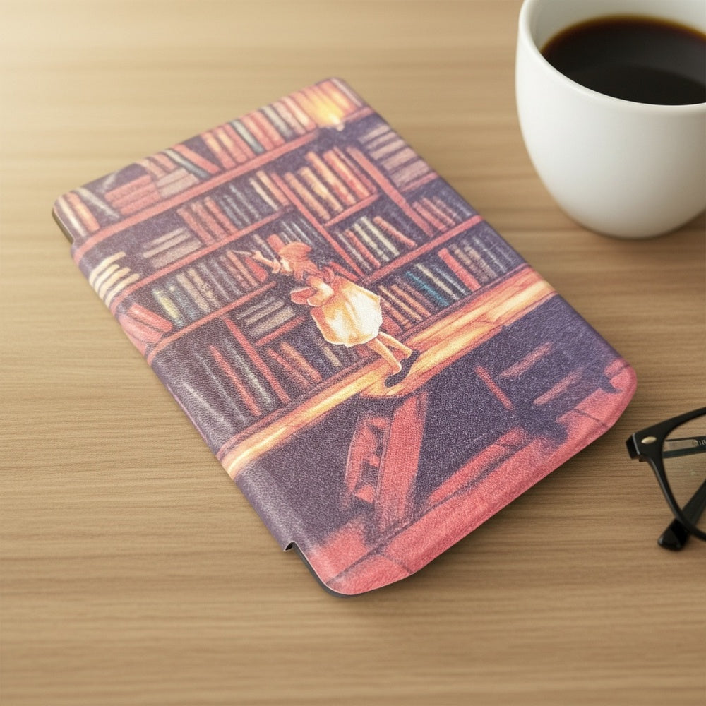 Pocketbook Verse 629/Verse Pro 634/Verse Pro Color Silicone Back Girl Case Packaging status original