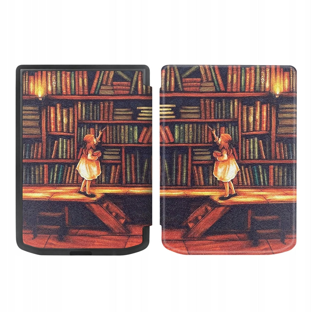 Pocketbook Verse 629/Verse Pro 634/Verse Pro Color Silicone Back Girl Case