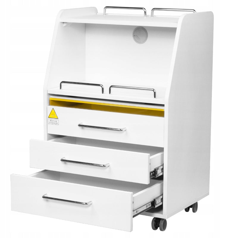 Podiatric helper 601 white Furniture depth 123 cm