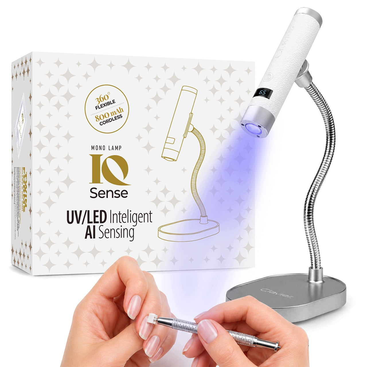 Point Lamp Mini Clavier For Nail UV/LED Portable Wireless 360°