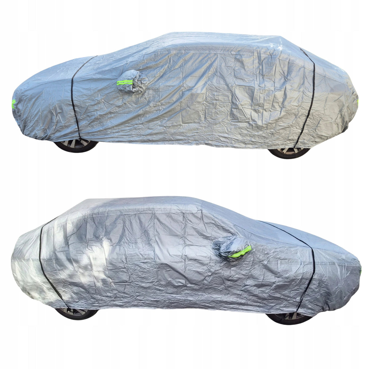 Pokrowiec Na Samochód Plandeka Wodoodporny UV 490 cm XL Odblaskowy Högler Packaging status original