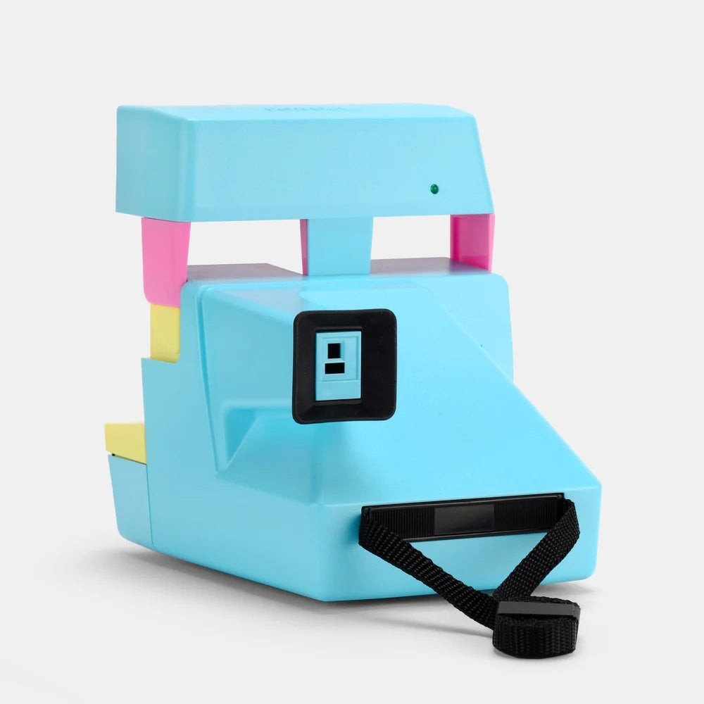 Polaroid 600 camera Evan Weselmann "BREAK OUT" Color blue