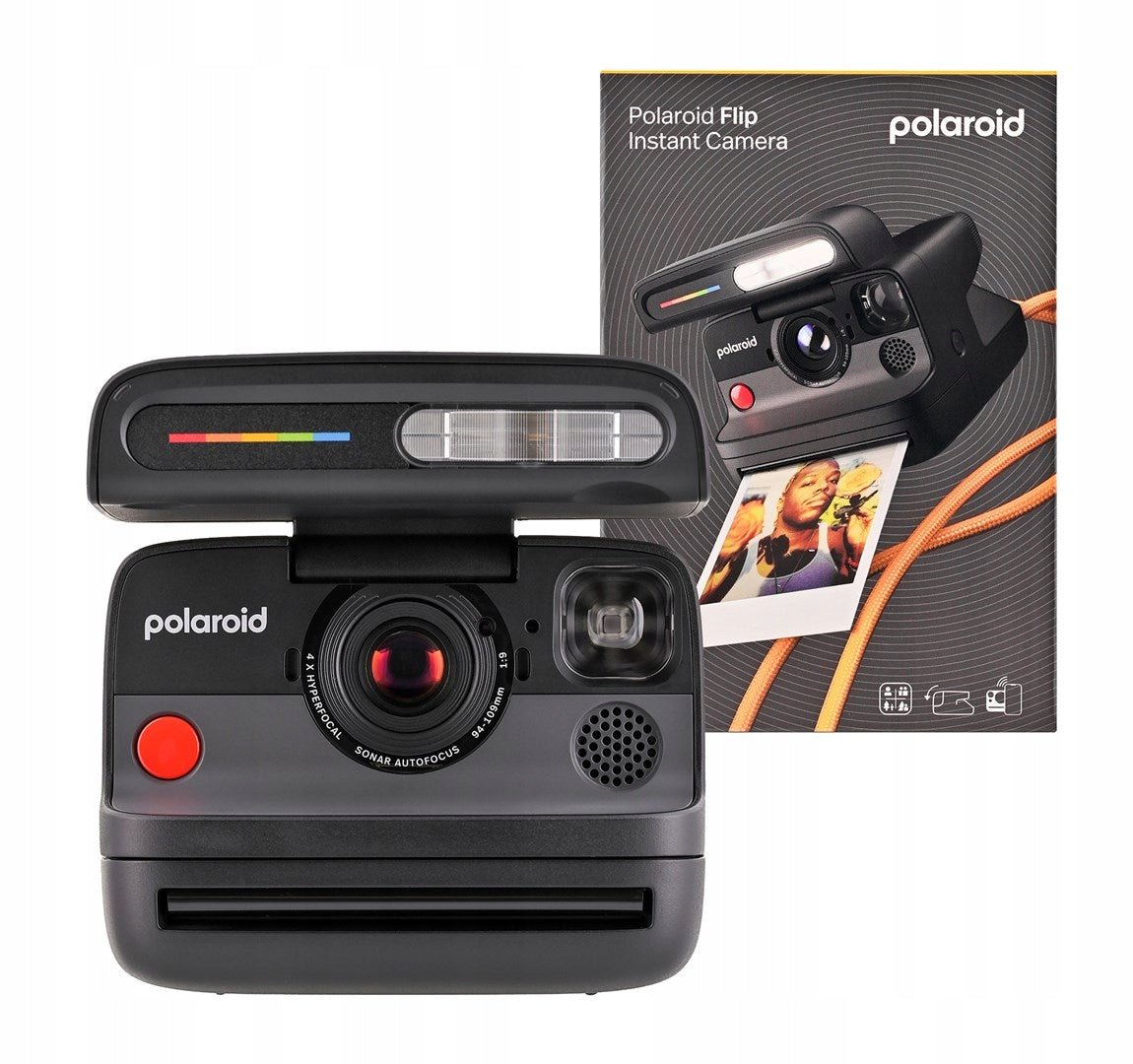 Polaroid Flip Instant Camera, Black