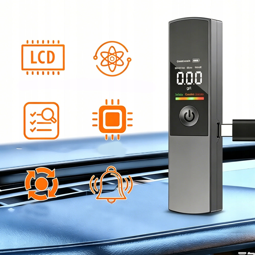 Police Breathalyzer Mouthless Professional Without Mouthpiece USB Rechargeable Brand no brand