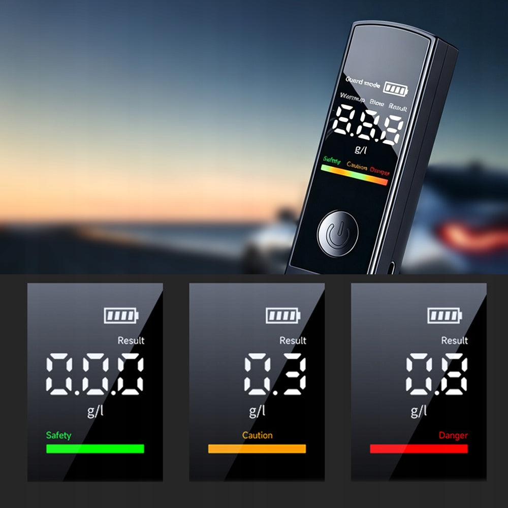 Police Breathalyzer Mouthless Professional Without Mouthpiece USB Rechargeable Model 6909402927561