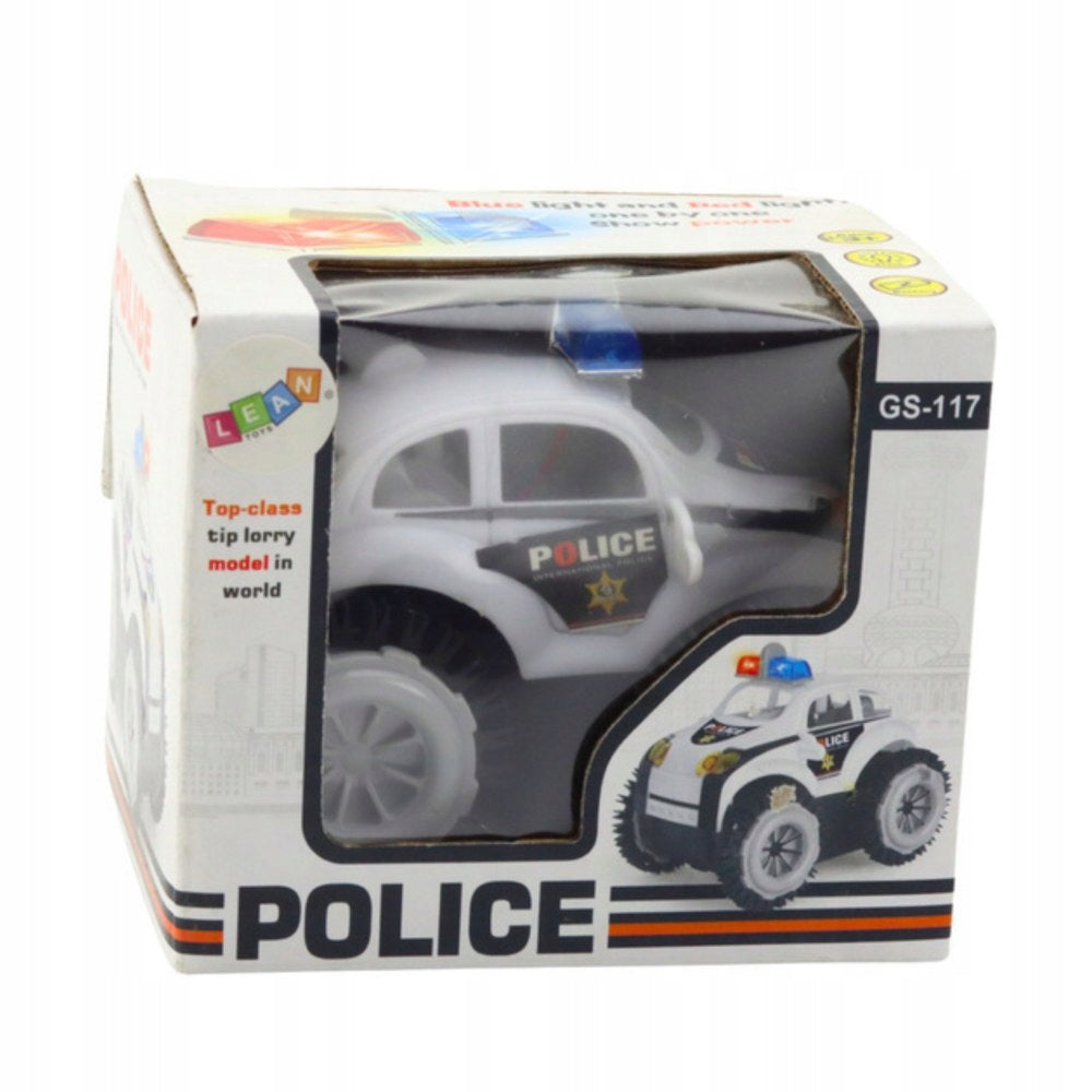 Police Car Flip Obstacle Sensor 360° Light Sounds White Manufacturer code 5905991058182