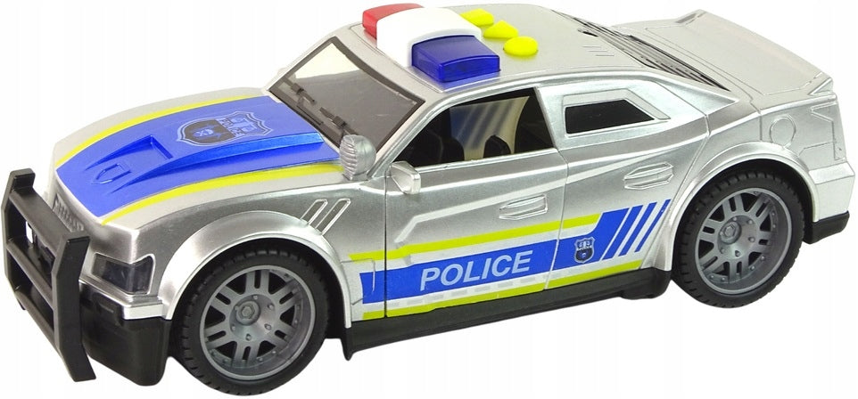 Police Car POLICE INTERACTIVE Car OPENING DOORS sound light Brand LEAN Toys