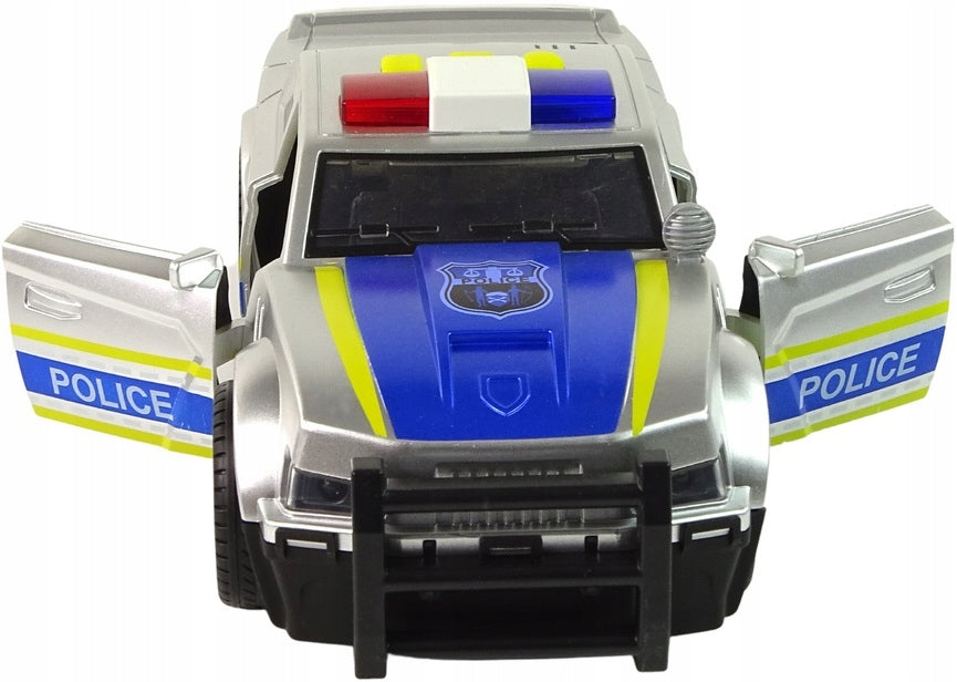 Police Car POLICE INTERACTIVE Car OPENING DOORS sound light Color multicolor
