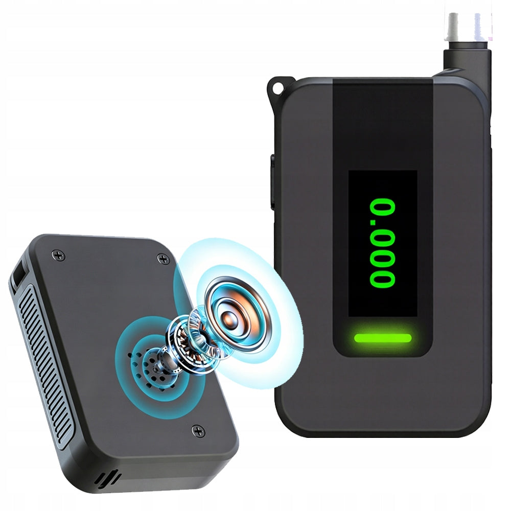 Police Electrochemical Breathalyzer AI Mouthpieceless Professional 5x Mouthpieces