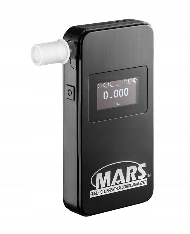 Police breathalyzer Alcovisor MARS with mouthpieces, cover and CALIBRATIONS Brand AlcoVisor