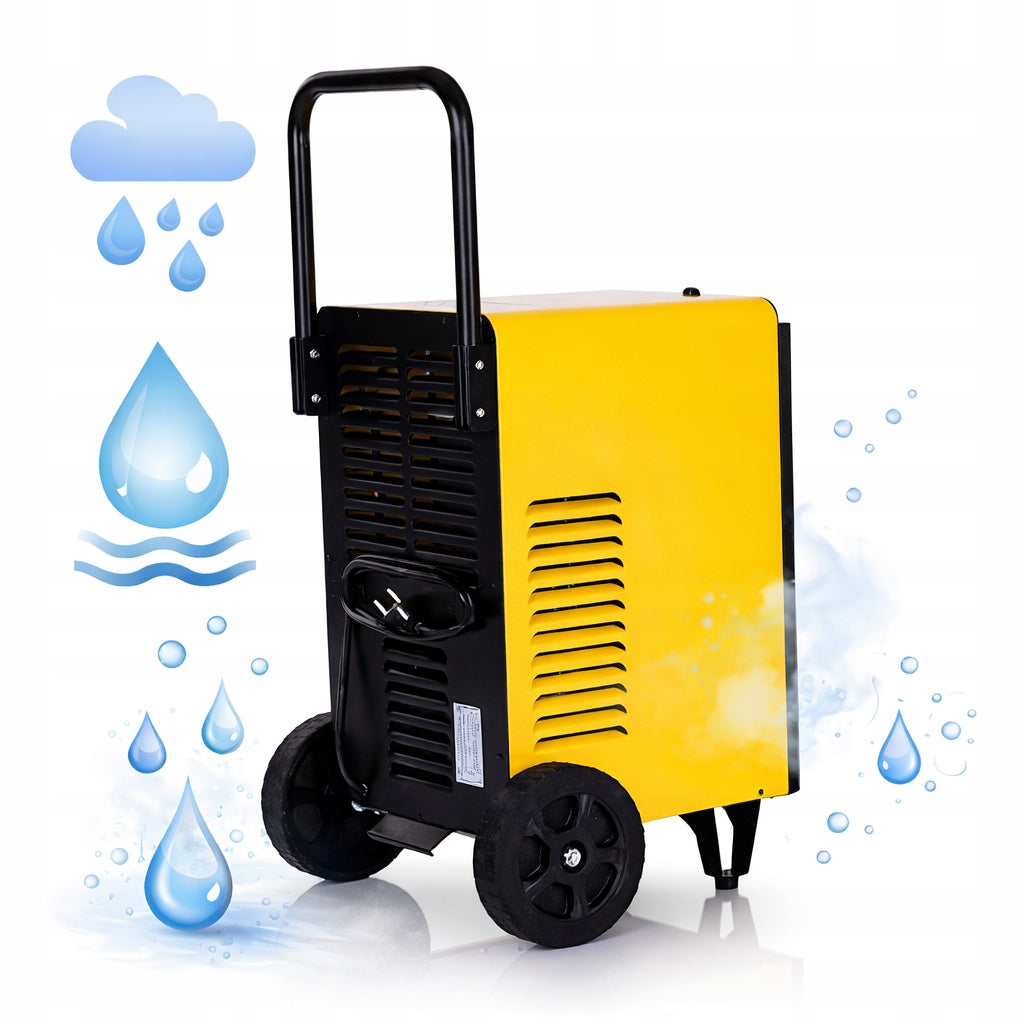 Polish CONSTRUCTION DEHUMIDIFIER Warmtec OP-50 700W 50L/24H CONTAINER 7l Medical device no
