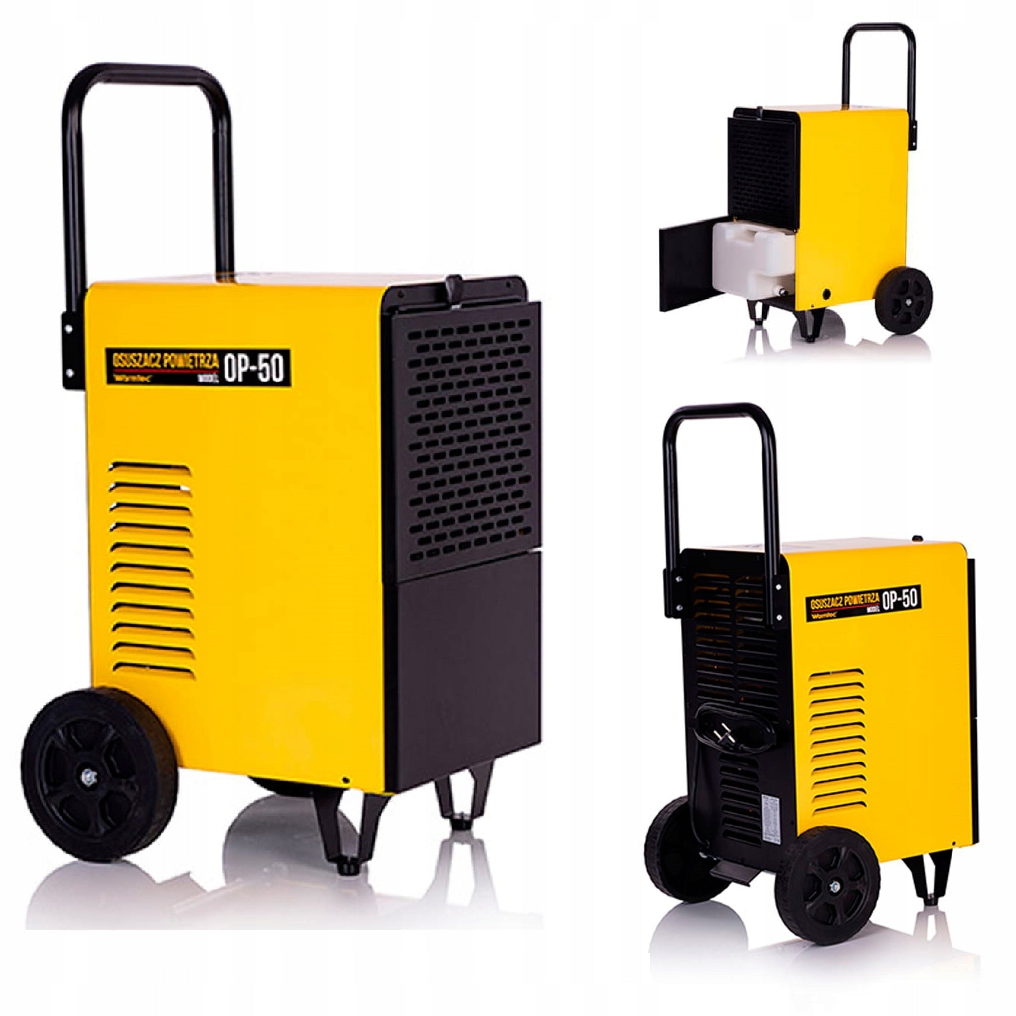 Polish CONSTRUCTION DEHUMIDIFIER Warmtec OP-50 700W 50L/24H CONTAINER 7l