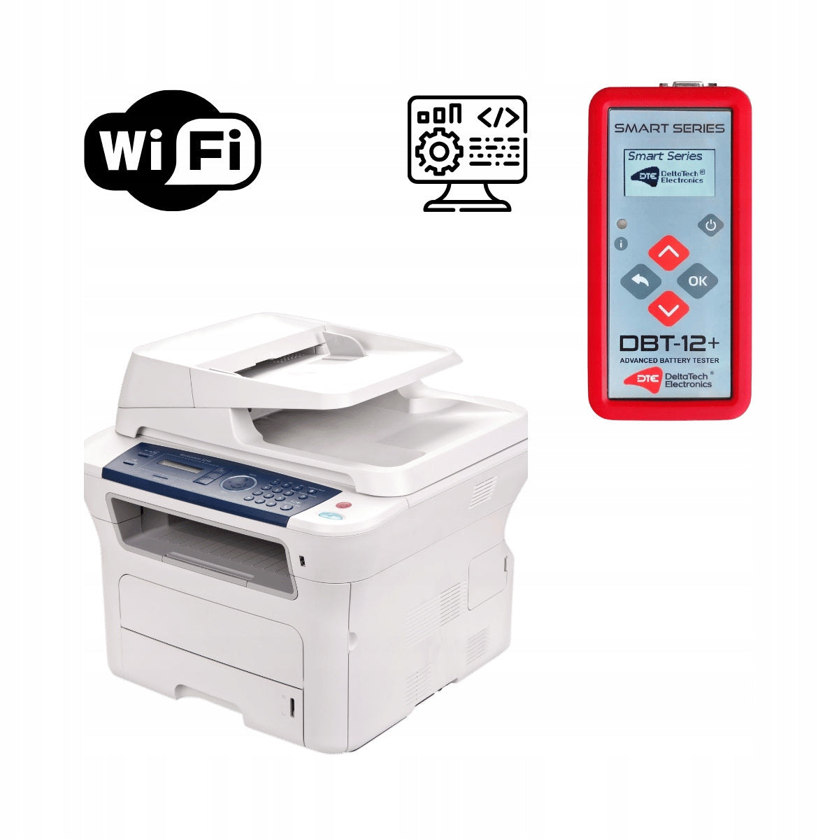 Polish DBT-12+ BATTERY, CHARGING AND START-UP TESTER Manufacturer code DBT-12+