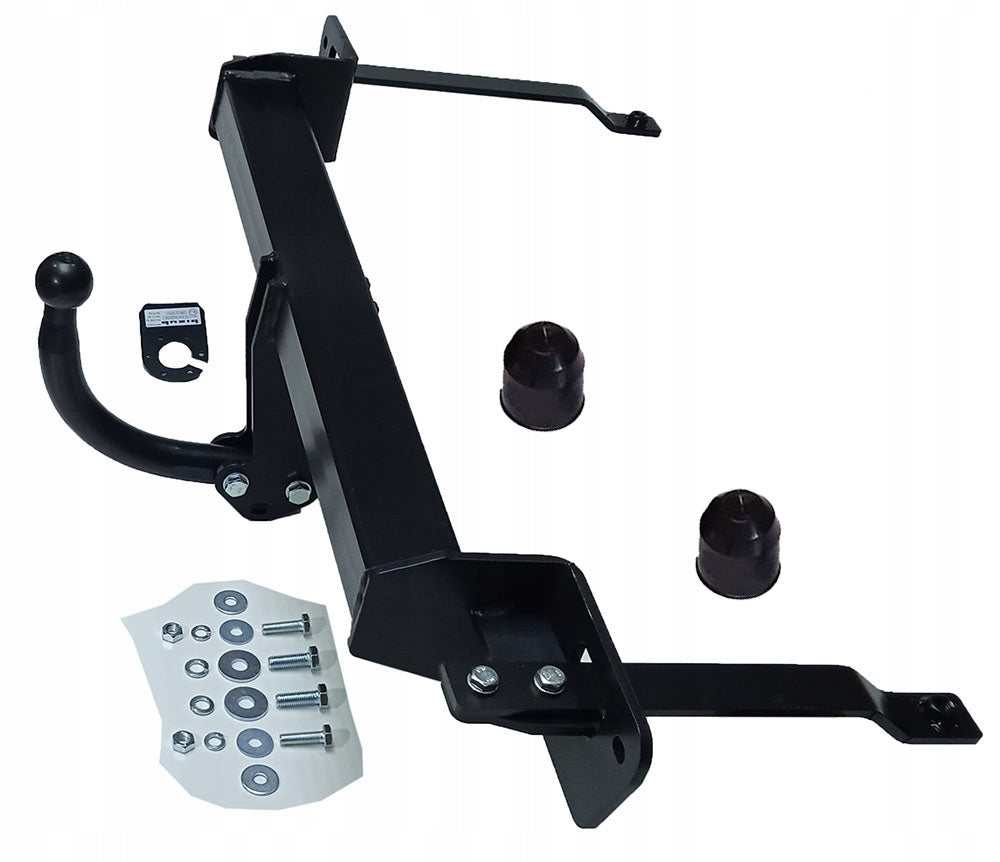 Polish TOWBAR FIAT PUNTO 3 III GRANDE EVO Ball type screw‑off