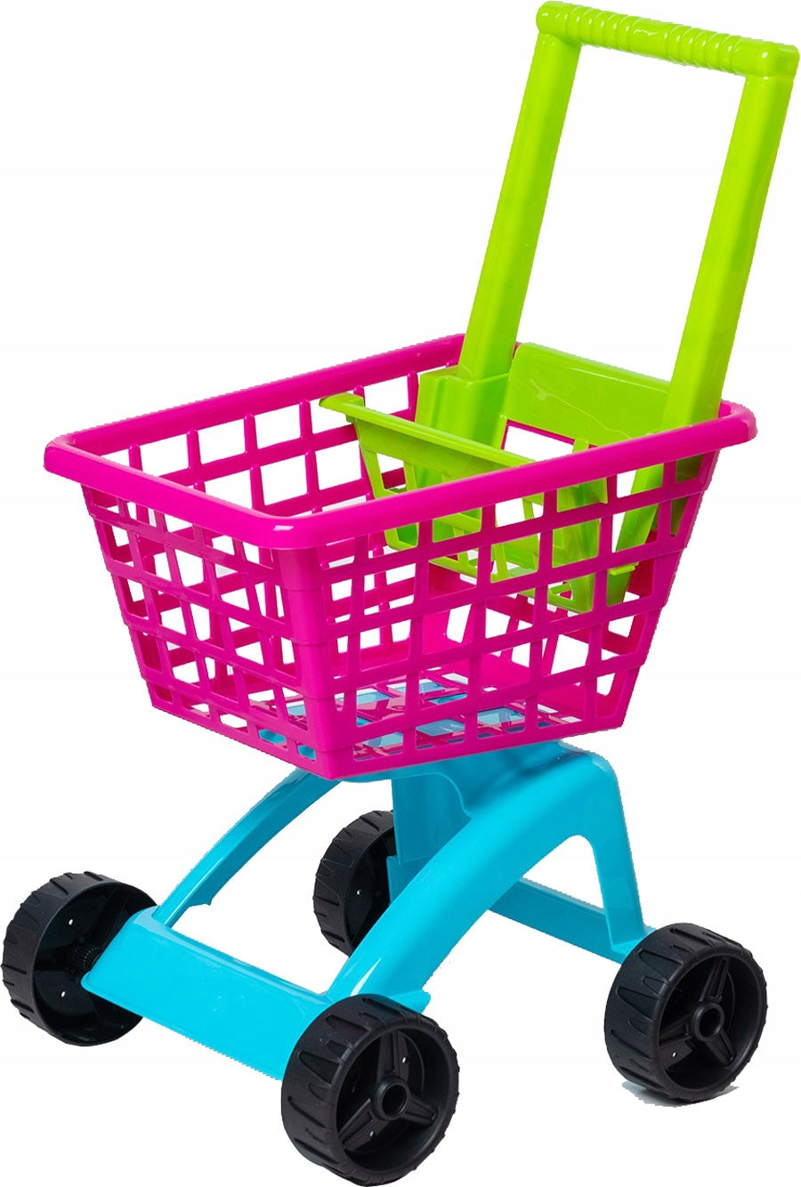 Polish pink toy shopping trolley for children 59 cm – market Manufacturer code ERS_W_R