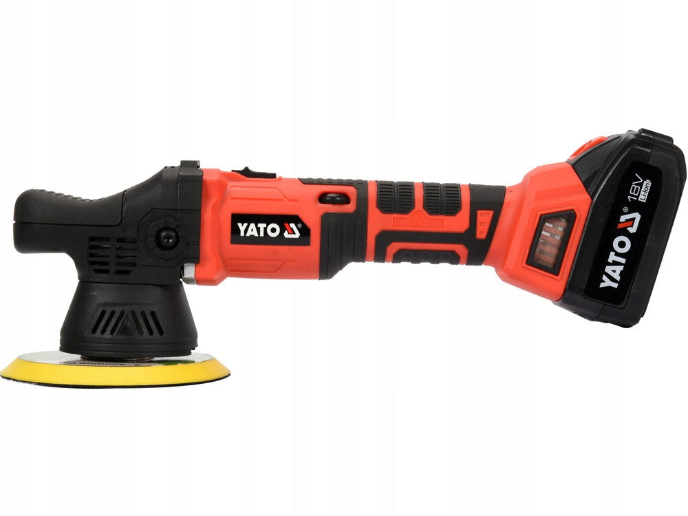 Polisher YATO YT-82920 Additional information speed regulator soft start transportation box included