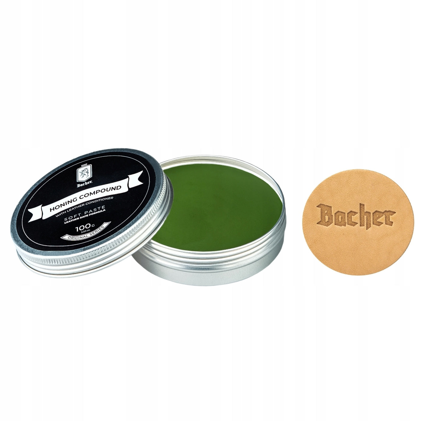 Polishing paste for polishing knives BACHER 8000 green very fine 100g