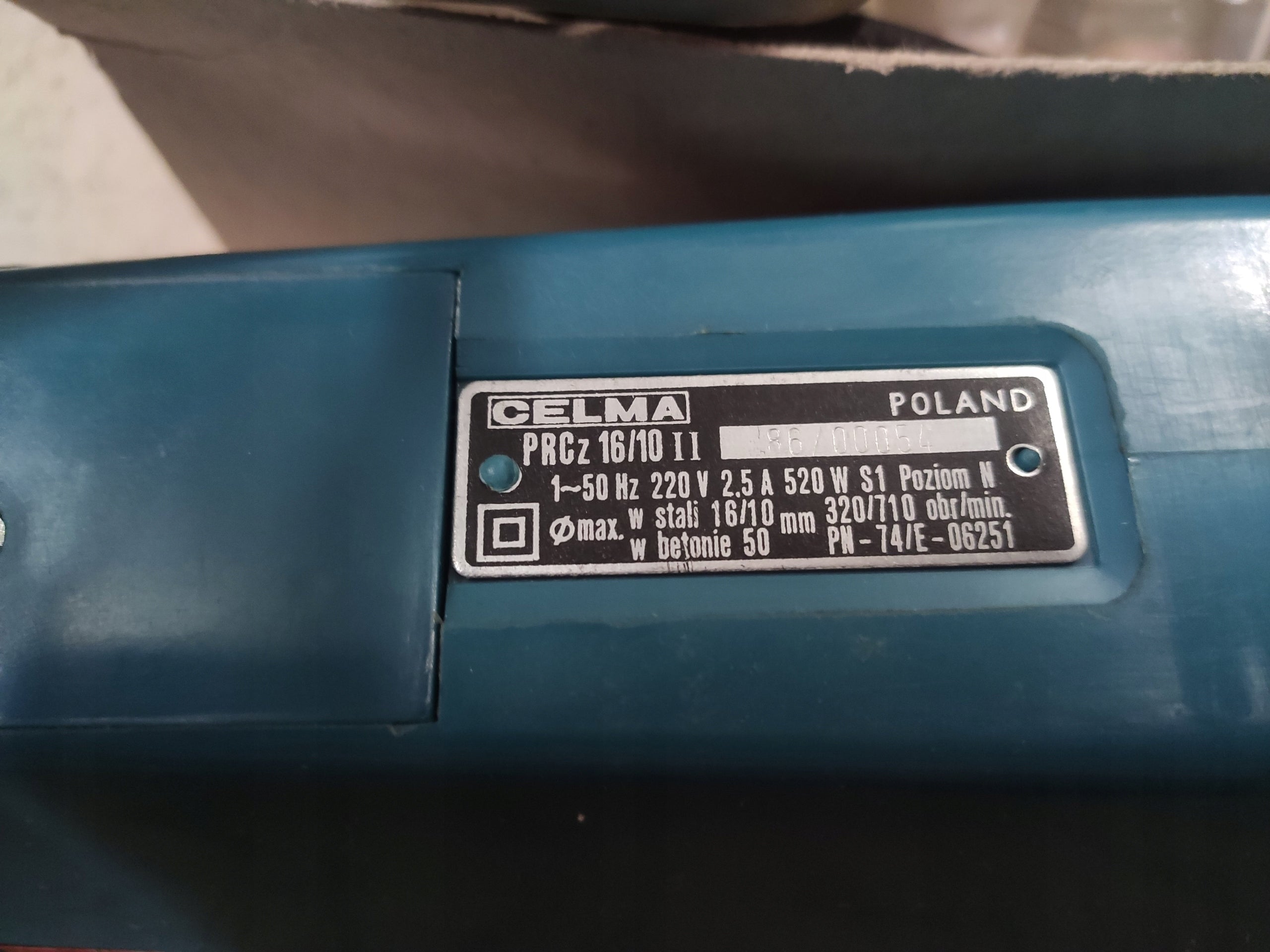 Polska wiertarka udarowa Celma PRCz16/10 NOWA!!! Brand Celma