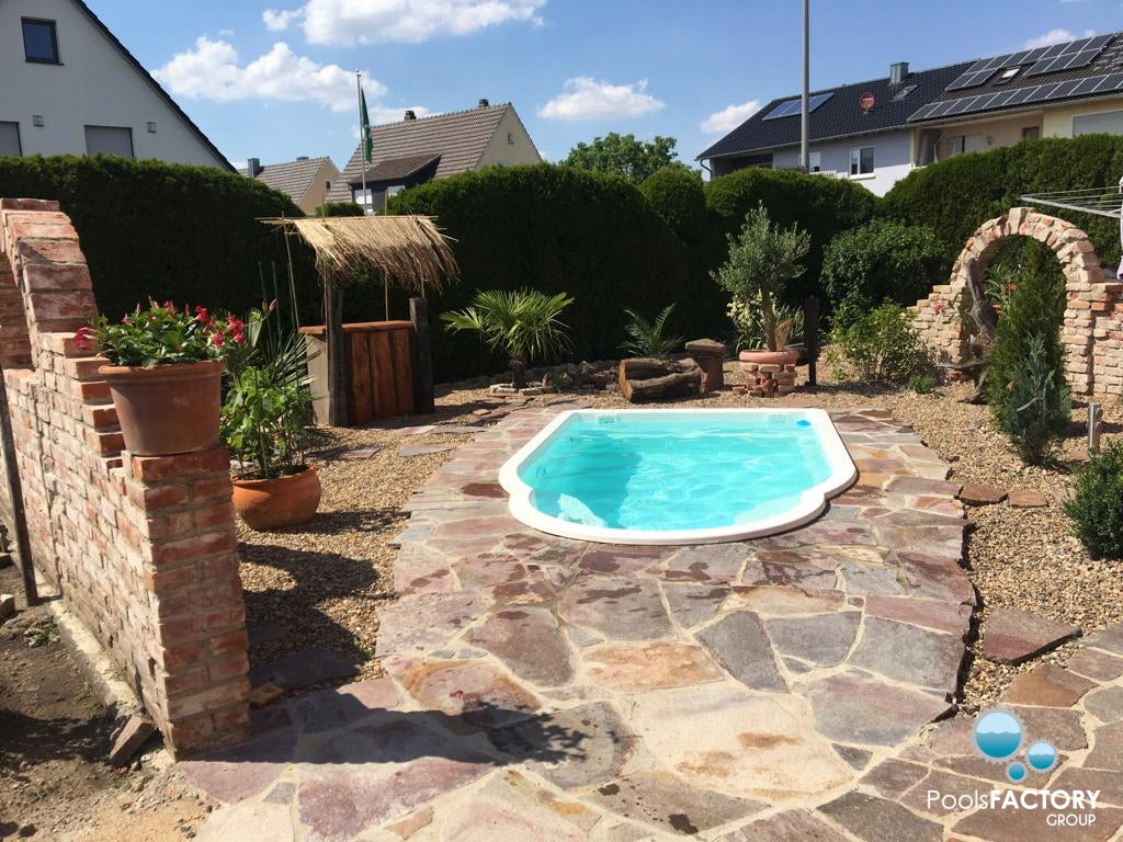 Polyester Garden Pool 4.0x2.5x1.2 Digging Set MANUFACTURER Brand PoolsFACTORY GROUP