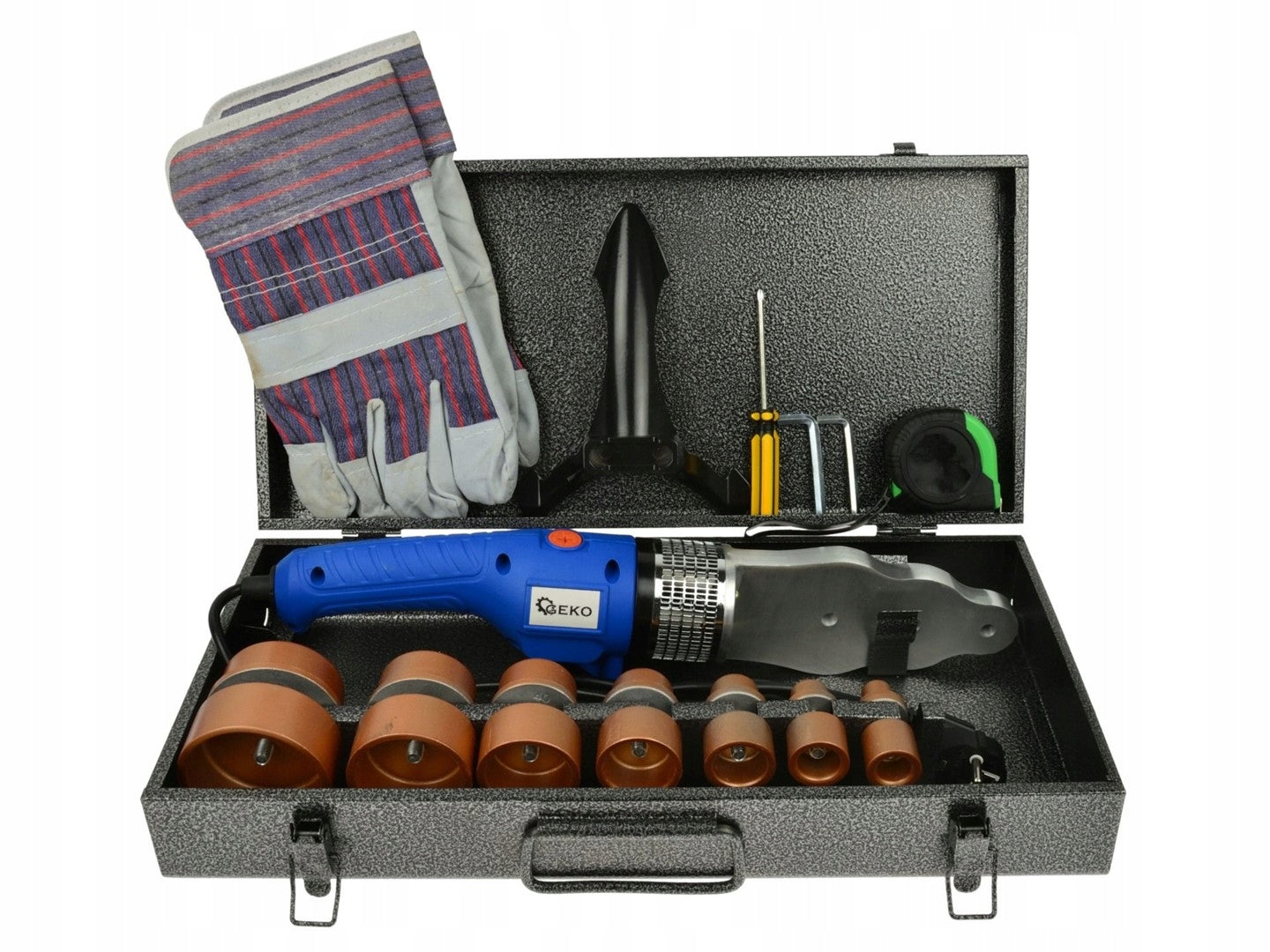 Polyfusion welding machine for pipes 16-63mm Premium GEKO