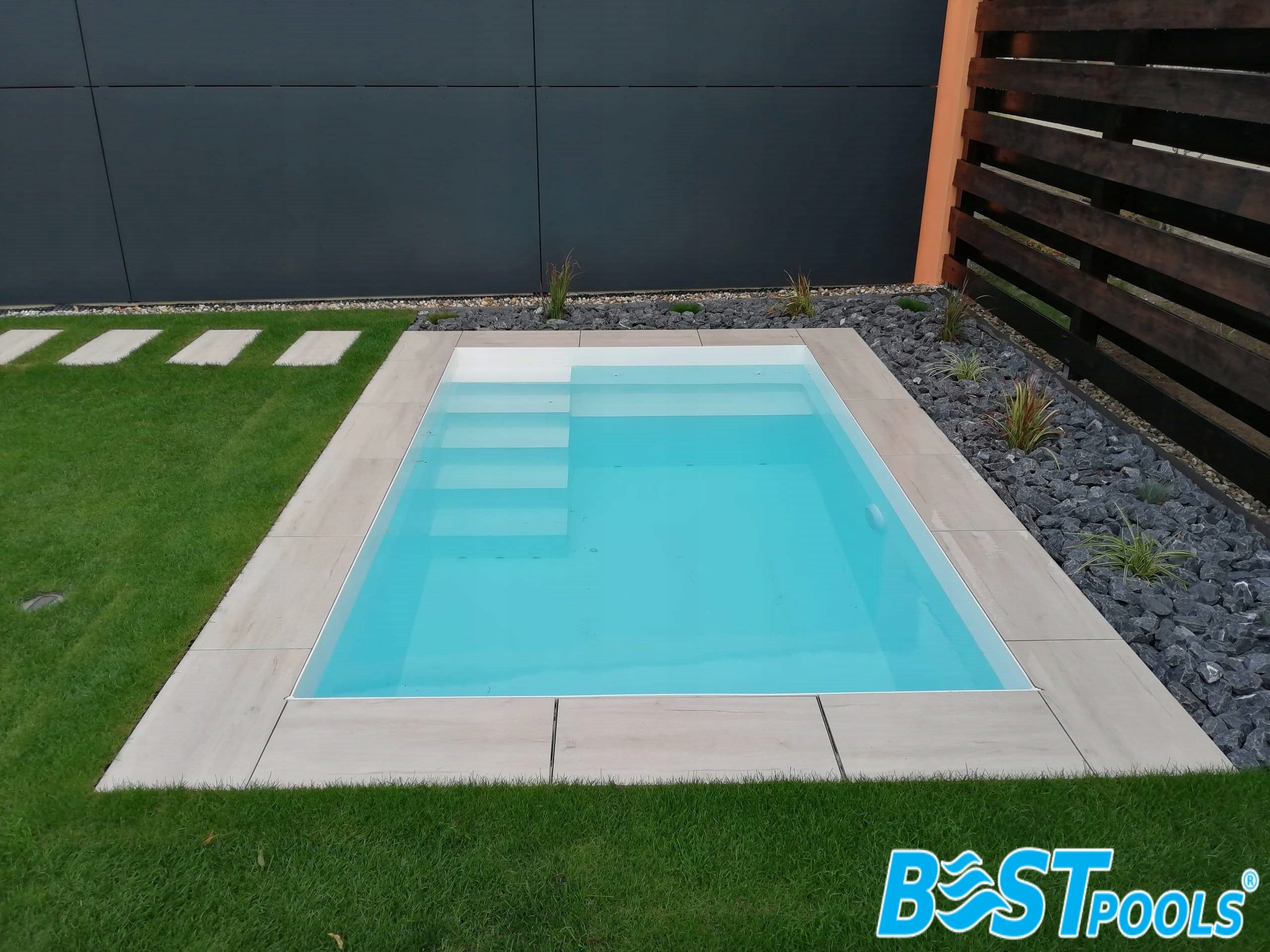 Polypropylene swimming pool FLORES 4.0x2.5x1.5m BESTPOOLS Brand no brand