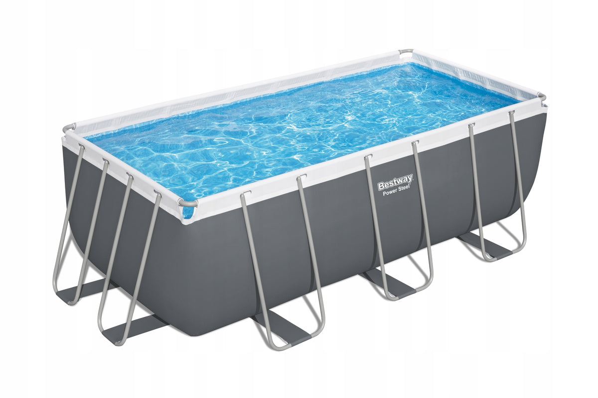 Pool Bestway 56457 rack rectangular 412x201x122 Sand pump Brand Bestway