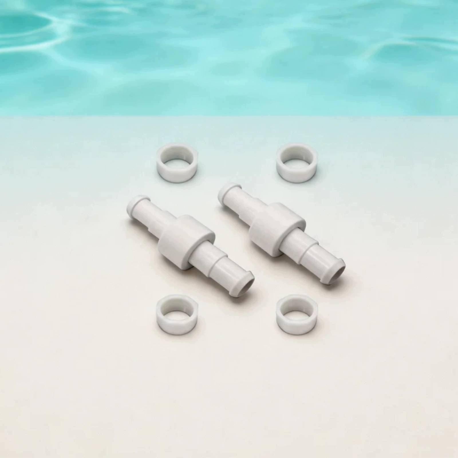 Pool Cleaner Valve Complete Hose Kit with Strainer and Nuts for Zodiac Packaging status original