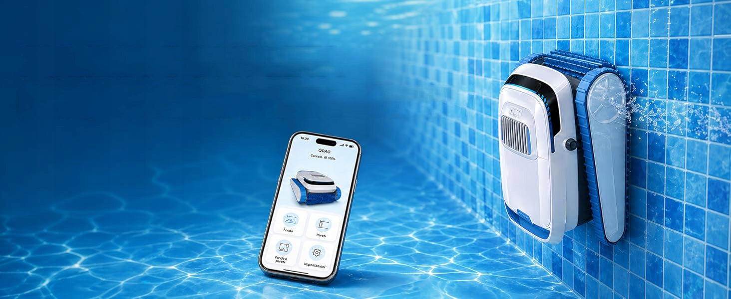 Pool Cleaning Robot Bottom Wall Wireless AIRROBO PC20 WITH BT APP Packaging status original