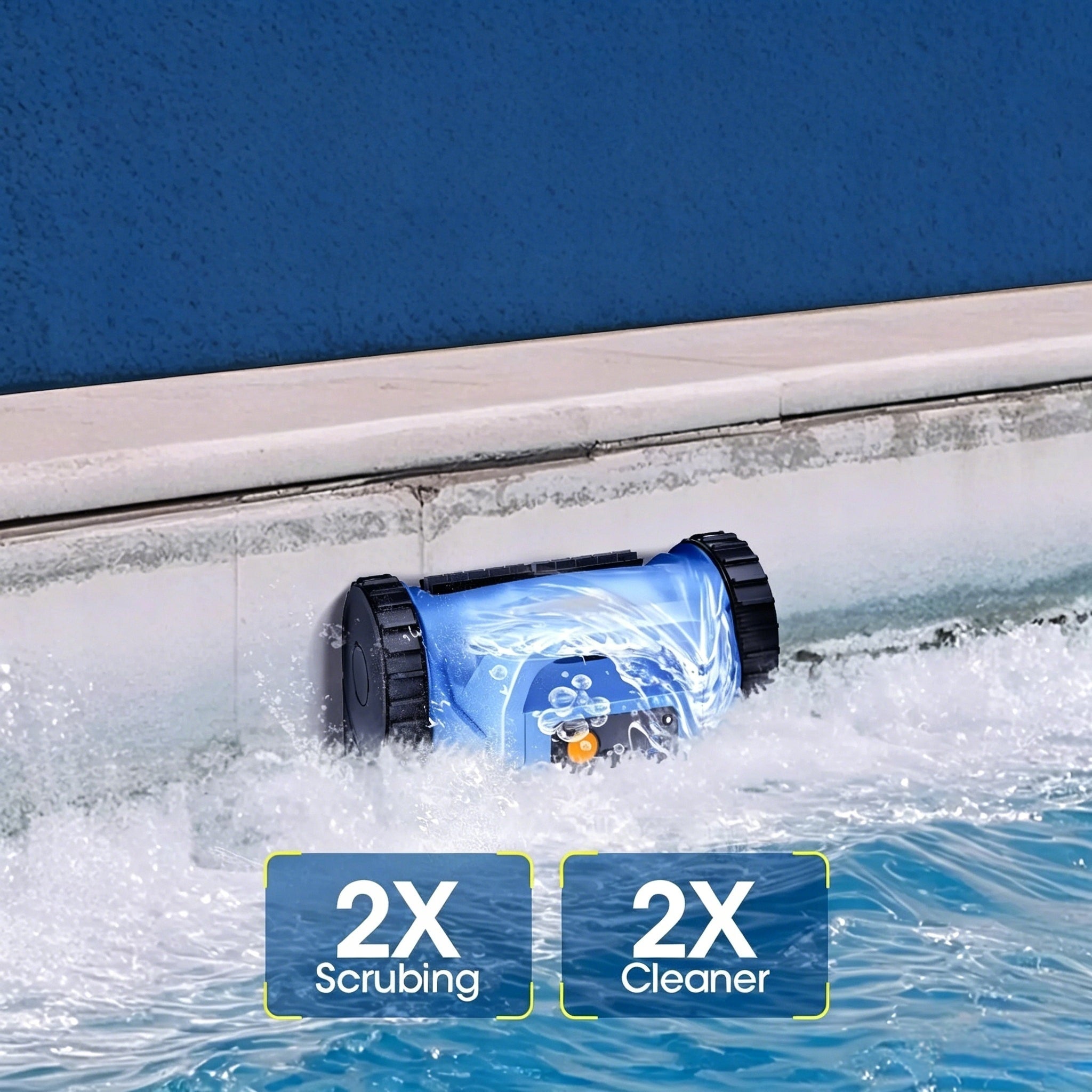 Pool Cleaning Robot Bottom Wall Wireless Seauto + 4LFILTR Certificates of conformity CE