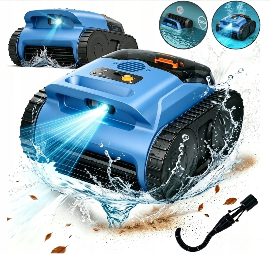 Pool Cleaning Robot Bottom Wall Wireless Seauto + 4LFILTR