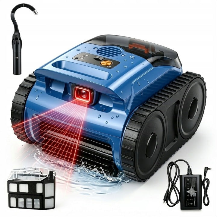 Pool Cleaning Robot Bottom Wall Wireless Seauto SAT20 PRO