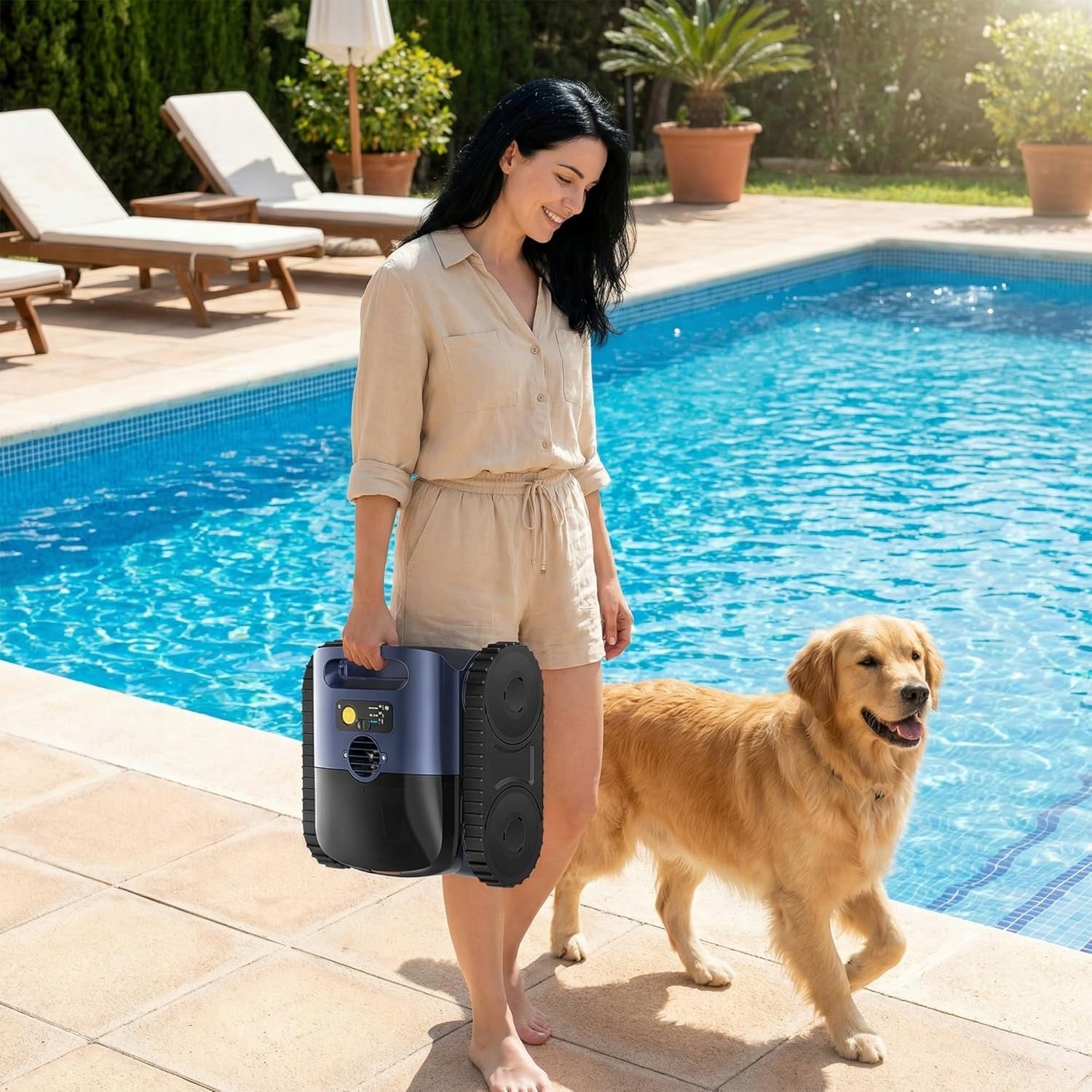 Pool Cleaning Robot Bottom Wall Wireless Seauto SAT25 + LFILTR Manufacturer code 4071569563264