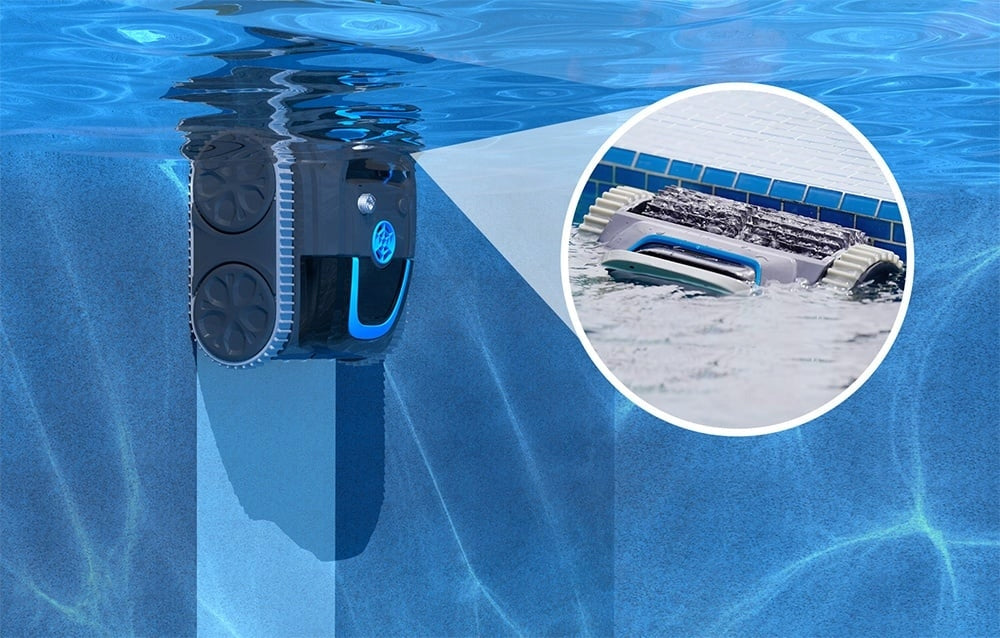 Pool Cleaning Robot Wybot S1 Product weight with unit packaging 11.638 kg