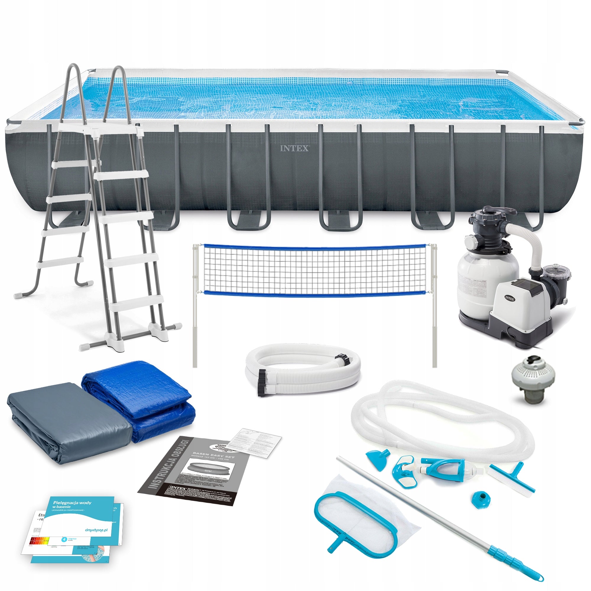 Pool Intex 975x488x132 26378 15in1 chlorine generator