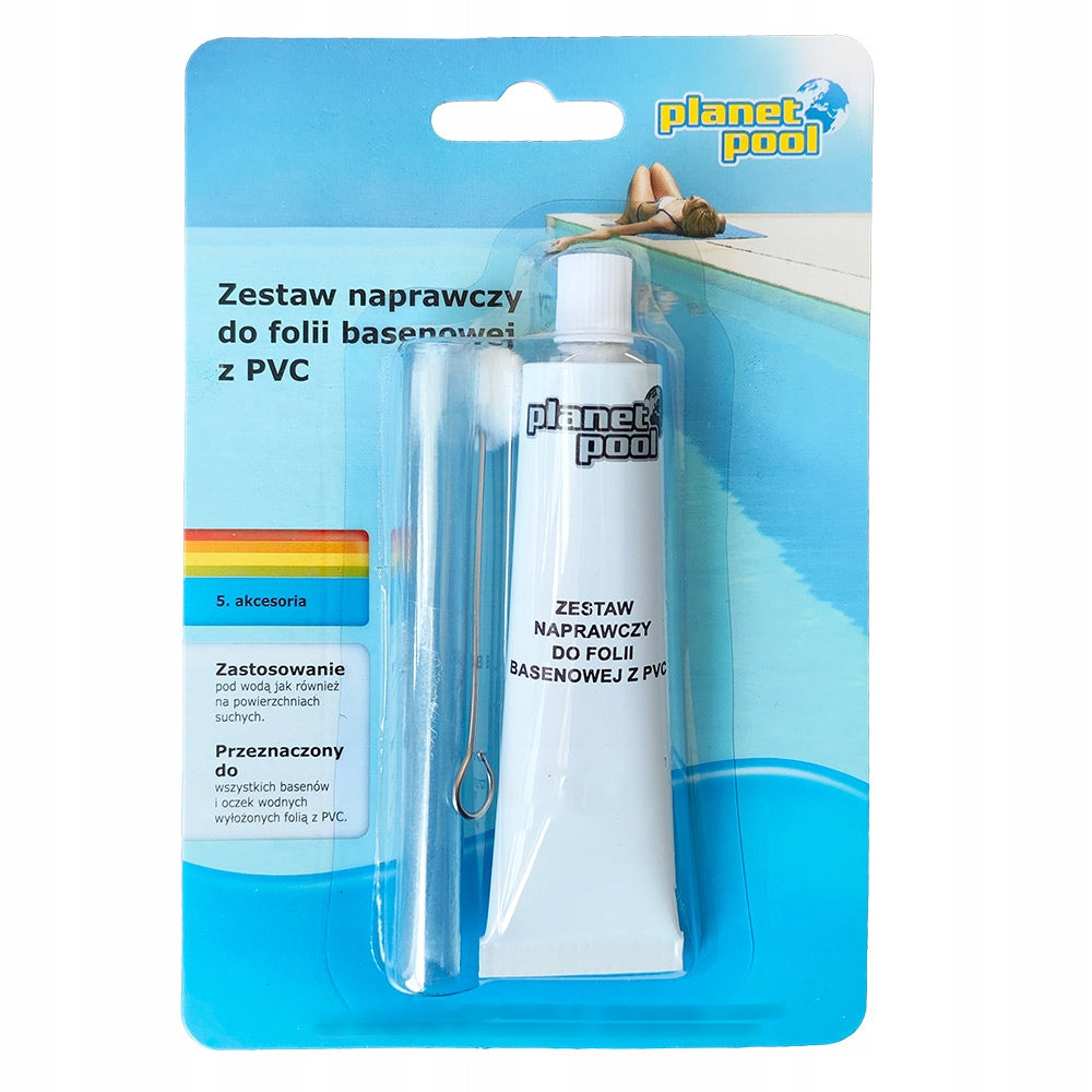 Pool Repair Kit Planet Pool 2 Patches Chemoform Glue