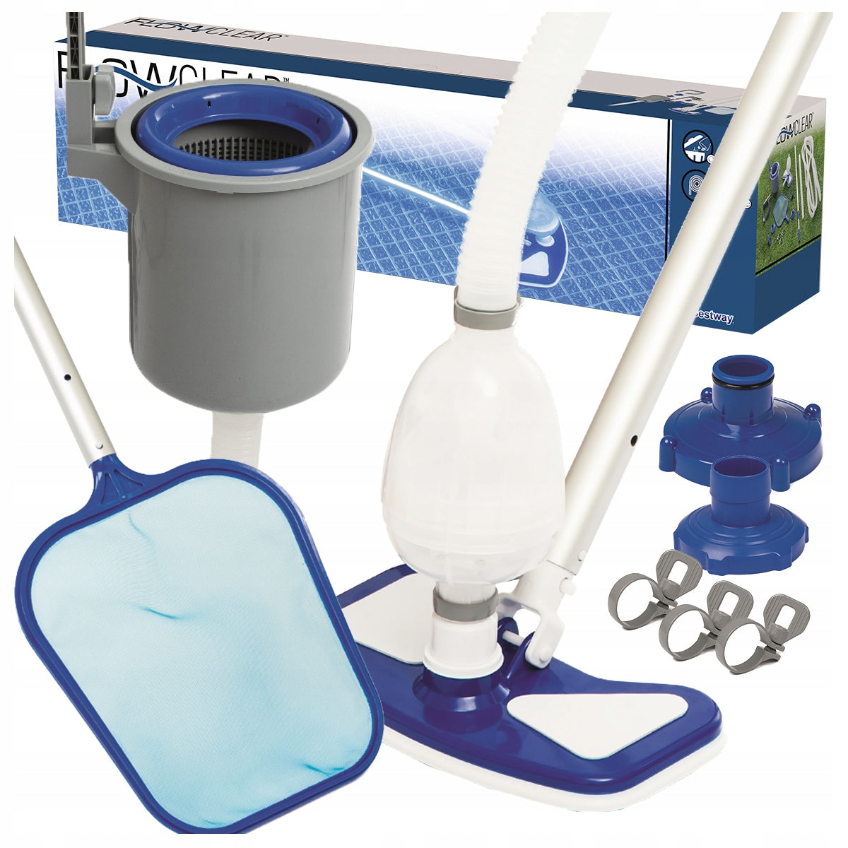 Pool Vacuum Cleaner Cleaning Kit for Pool Cleaning Bestway 58237 Manufacturer code STR-58237/25