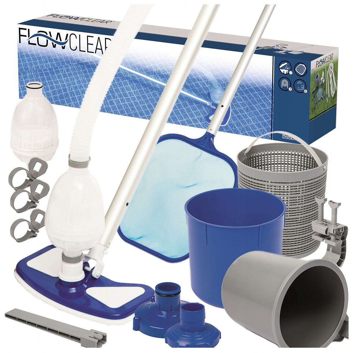 Pool Vacuum Cleaner Cleaning Kit for Pool Cleaning Bestway 58237