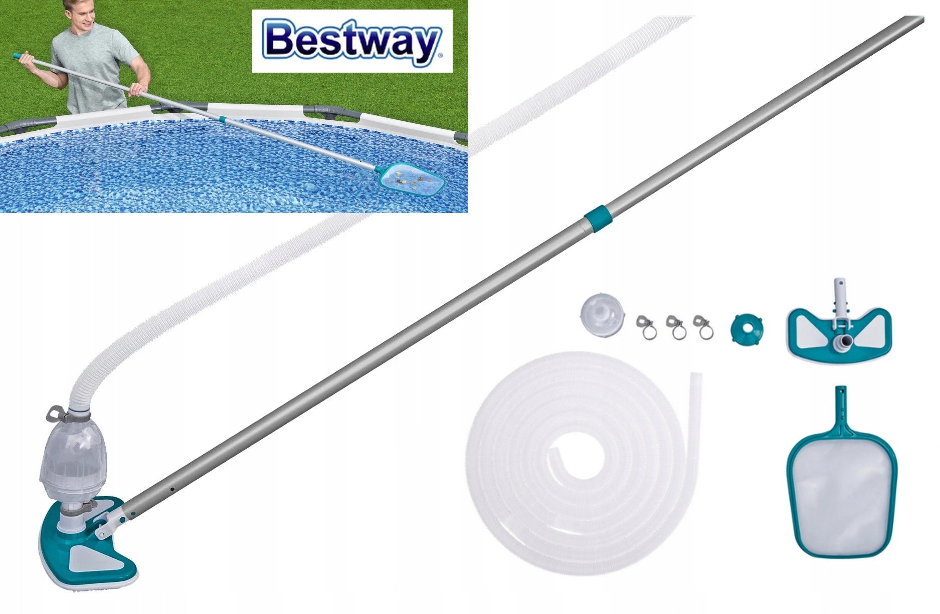 Pool Vacuum Cleaner Pool Cleaning Kit Bestway 58234