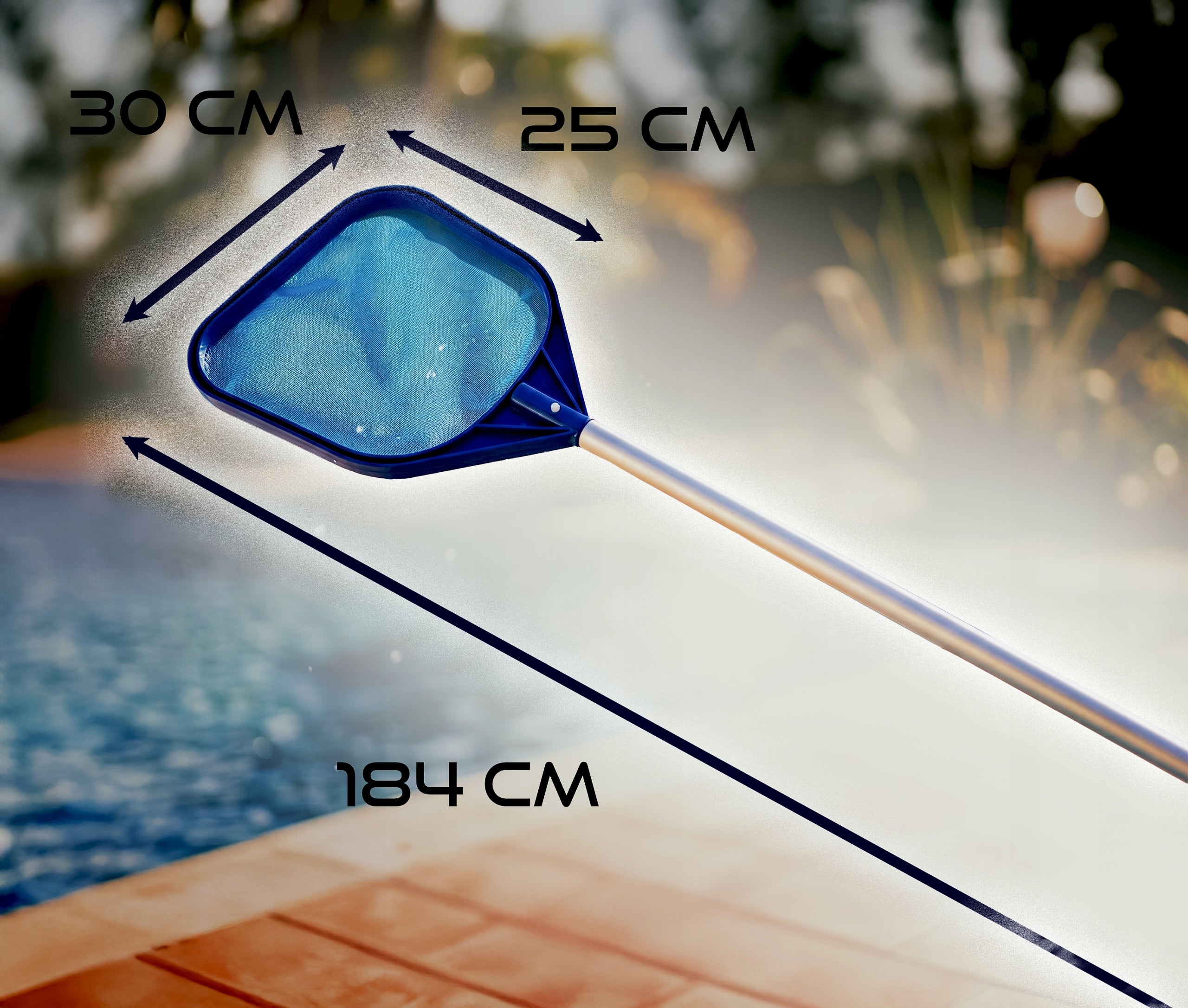 Pool Vacuum Cleaner for Pool Cleaning Kit + Mesh Packaging status original