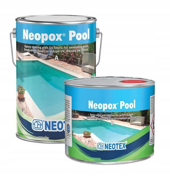 Pool paint NEOPOX POOL blue 1kg