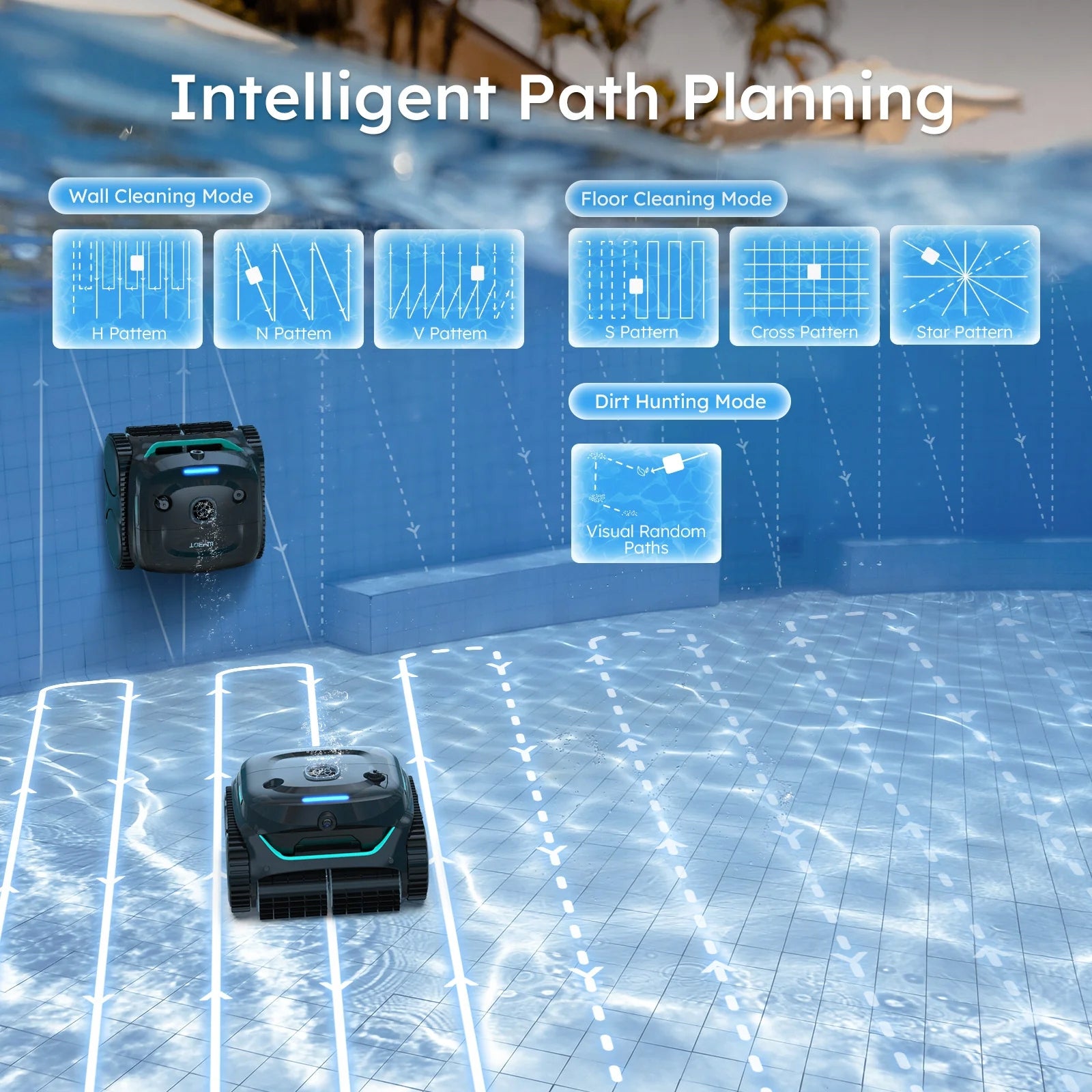 Pool robot Wybot C2 Vision black Model 1