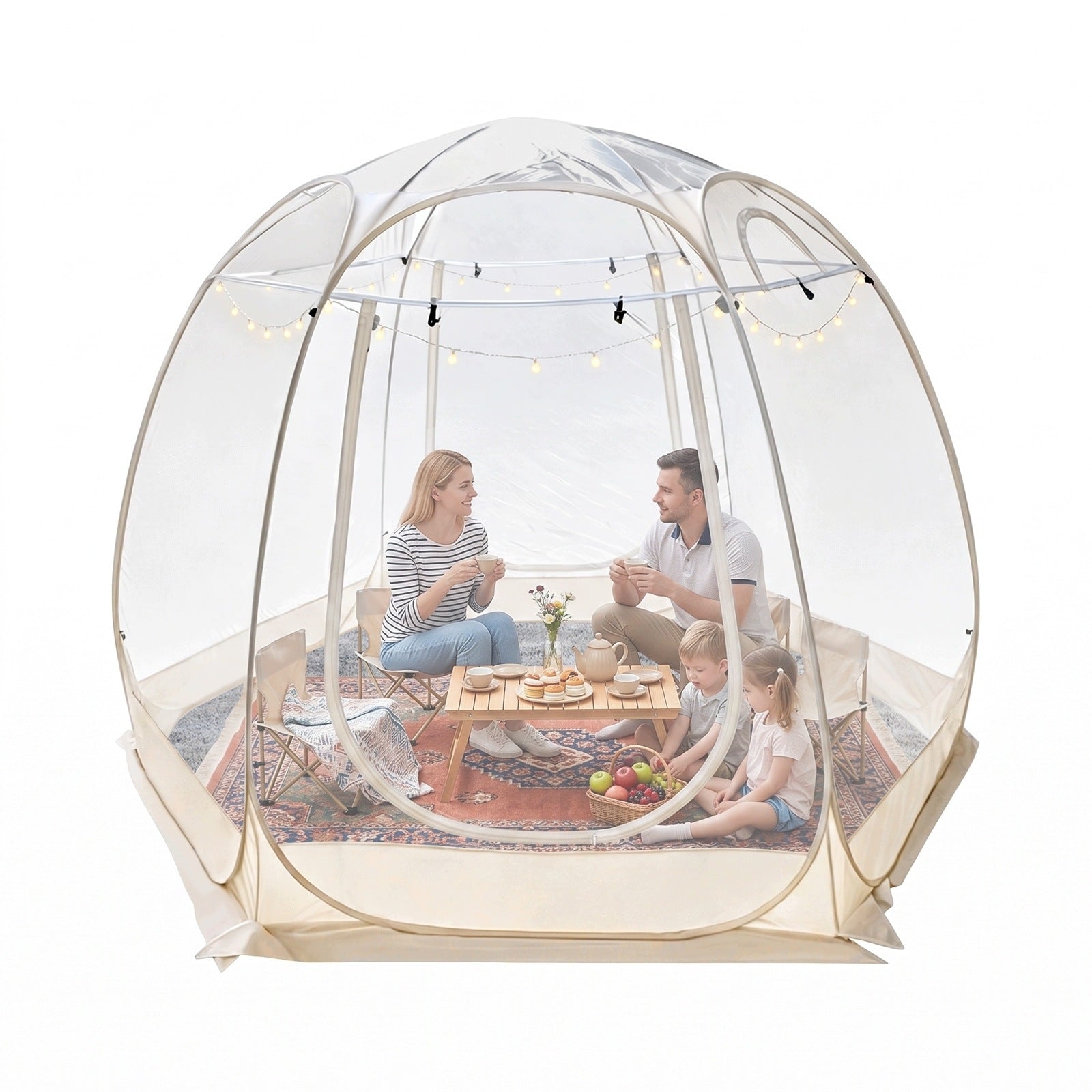Pop Up Sports Tent, Clear Bubble Tent, Waterproof Outdoor Pod