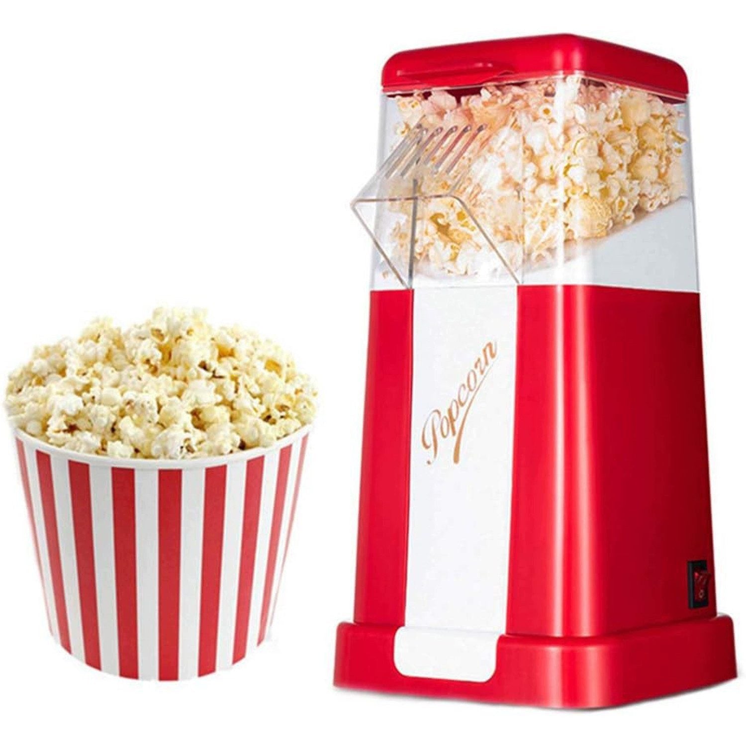 Popcorn Machine, Popcorn Maker, Hot Air Popcorn Machine