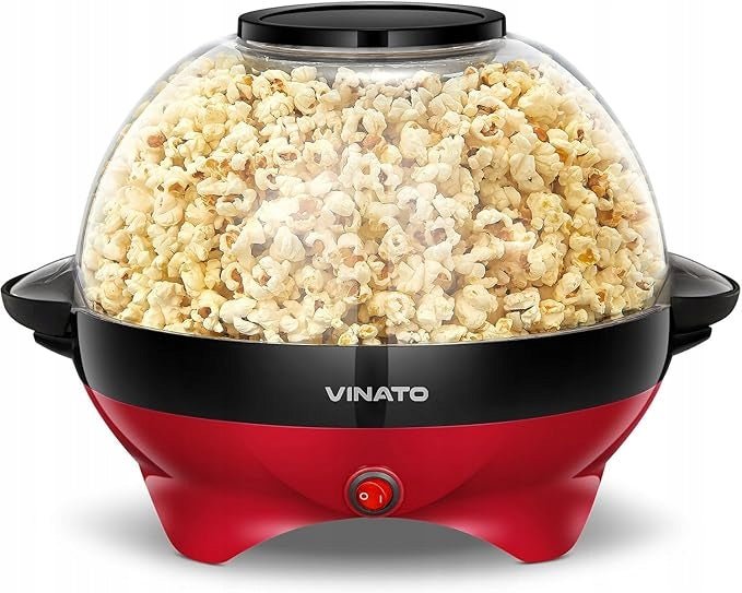 Popcorn machine Kesser 800W 5L with cover home cinema hit