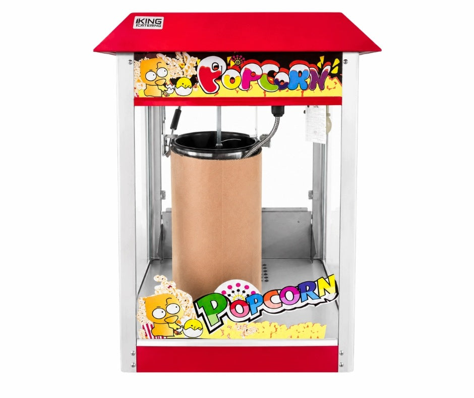 Popcorn machine King Catering POP-001 red 1300 W